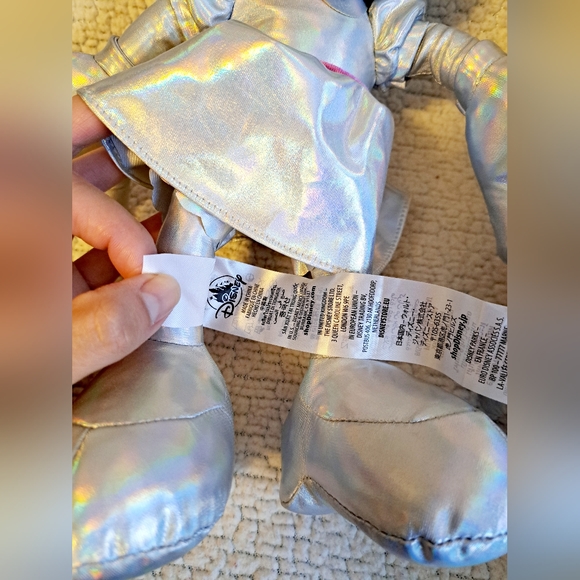 Silver Platinum Chrome Disney Mickey and Minnie 100 Year Celebration Couple - Picture 8 of 11